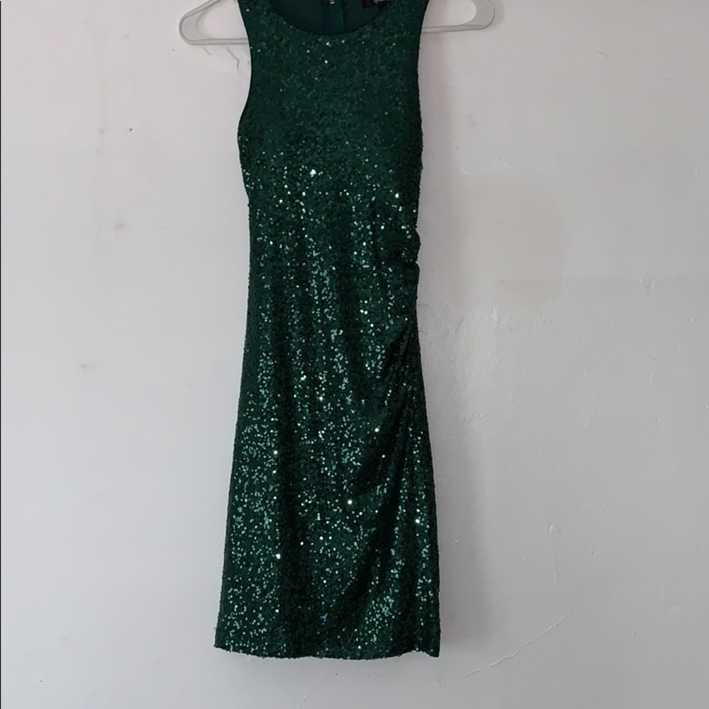 Windsor green sequin dress